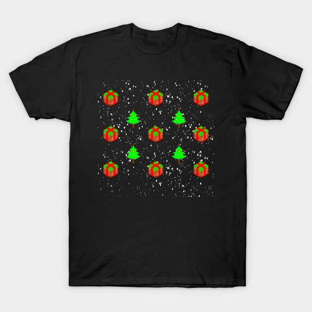 Christmas Trees and Gifts T-Shirt by The Orchard